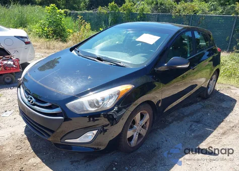 2013 Hyundai Elantra Gt из США, поврежденный, VIN KMHD35LE7DU099357
